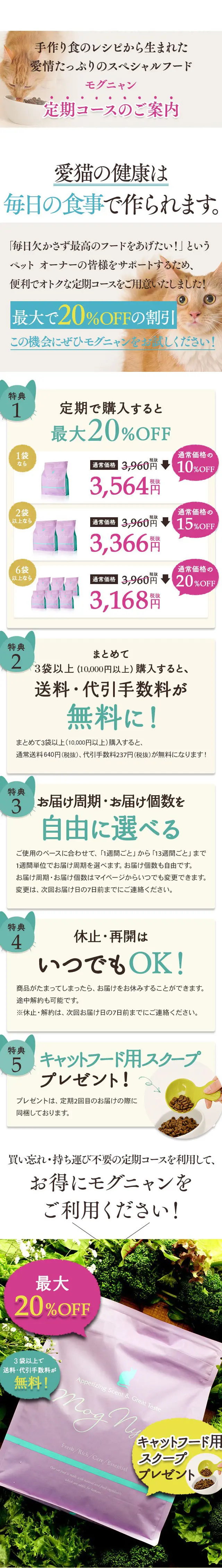 モグニャンのLPデザイン（ペット・花・DIY工具／ベージュ系／かわいい系）スマホ版