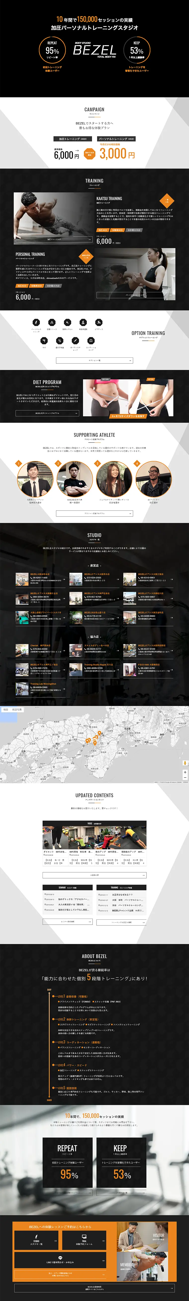 Pressure Training LP design (Services, Insurance, and Finance / Orange tones / Cool style) PC version