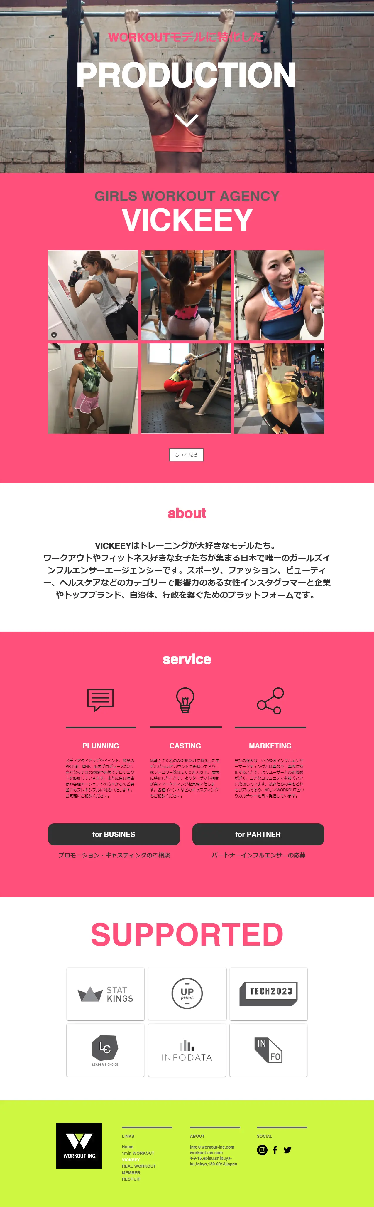 vickeey LP design (Services, Insurance, and Finance / Pink shades / Simple) PC version