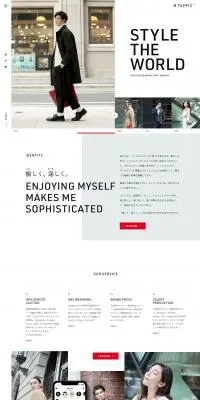TAGPICのLPデザイン（サービス・保険・金融／ホワイト系／アート・芸術系）PC版