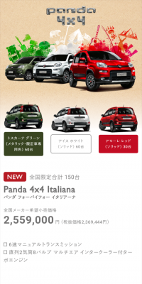 Panda 4x4 Italiana