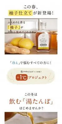 みらいのジンジャーシロップのLPデザイン（健康食品・健康ドリンク・サプリメント／ブラウン系／ナチュラル系）PC版