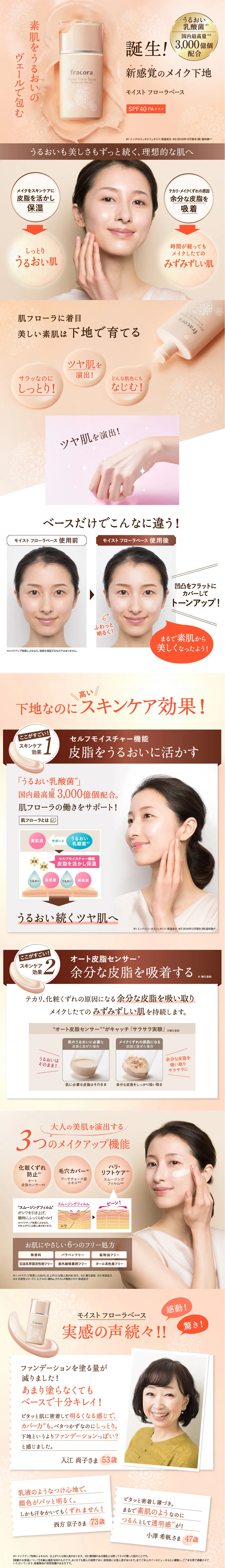 Moist Flora Base Makeup Set LP design (Beauty, Skincare, Fragrance / Beige tones / Refined style) PC version