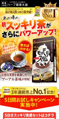 モリモリスリムのLPデザイン（健康・美容食品・サプリ／オレンジ系／にぎやか系）スマホ版