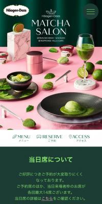 Häagen-Dazs Matcha Salon