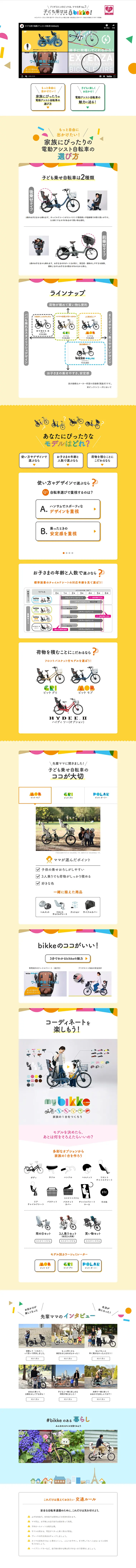 Bikke LP design (Cars, Motorcycles, Bicycles / Multi-color type / Refined style) PC version