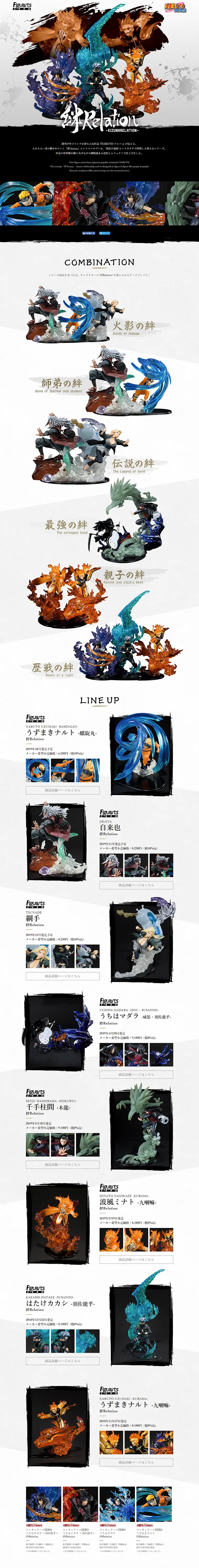 NARUTO Kizuna Relation Series LP design (Kids, Baby, Toys / Black-colored / Cool style) PC version