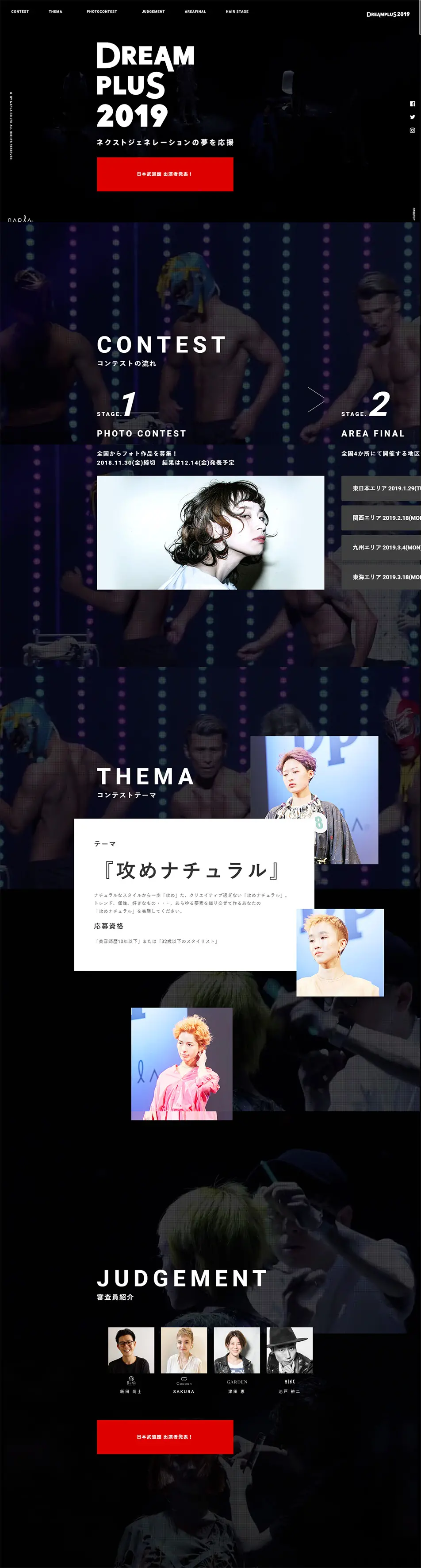 DREAM PLUS 2019 LP design (Services, Insurance, and Finance / Black-colored / Cool style) PC version
