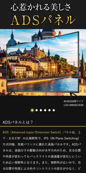 ADSパネルのLPデザイン(パソコン・周辺機器/ゴールド系)スマホ版
