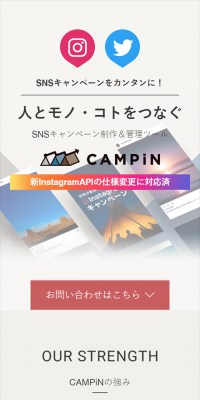 Instagram and Twitter campaign creation and management tool