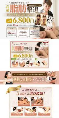 肥満根本改善ダイエットのLPデザイン（美容サービス／ベージュ系／信頼・安心系）PC版