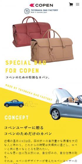 SPECIAL BAG FOR COPEN