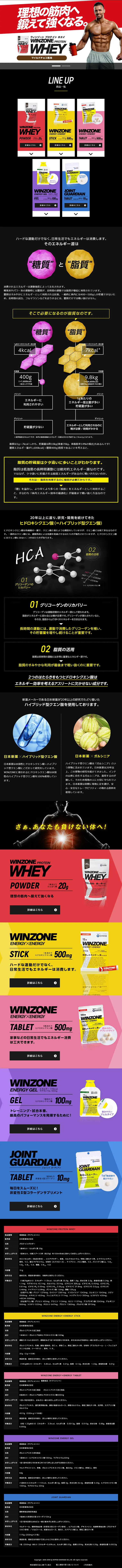 WINZONE Series LP design (Health and Beauty Foods and Supplements / Black-colored / Cool style) PC version