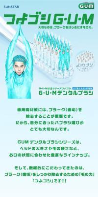 Tsuyogoshi G・U・M Dental Brush
