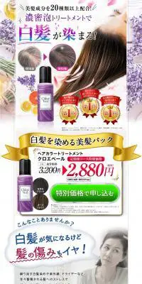 クロエベールのLPデザイン（美容・スキンケア・香水／ゴールド系／信頼・安心系）PC版