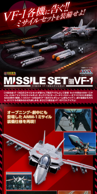DX超合金 VF-1対応ミサイルセット