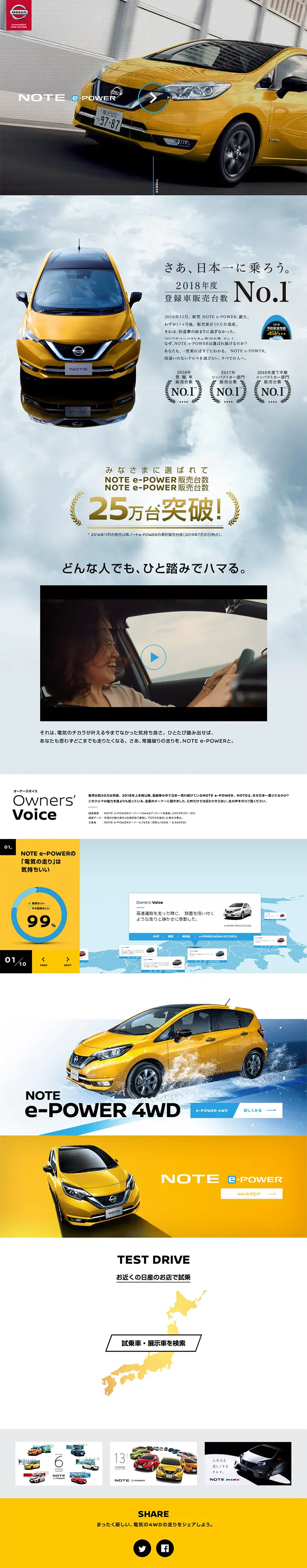 NOTEe-POWER LP design (Cars, Motorcycles, Bicycles / yellow / Cool style) PC version