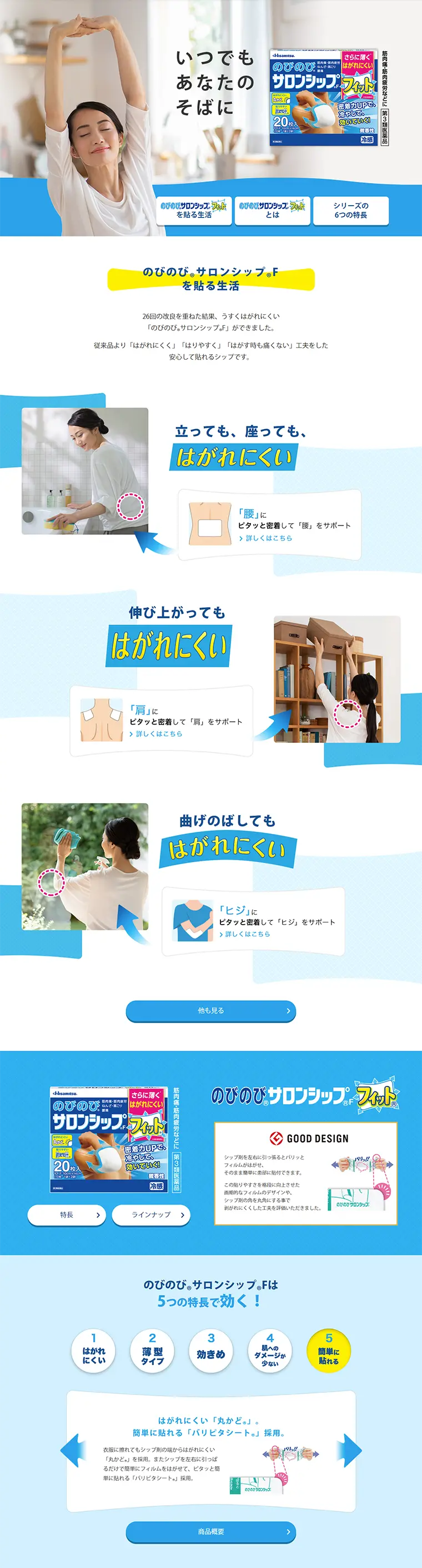 NobiNobi Salonship LP design (goods / Shades of blue / Clean-cut) PC version