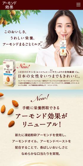 Amondo Kouka LP design (Beverages and Alcohol / Green tones / Trust and Safety) Mobile version