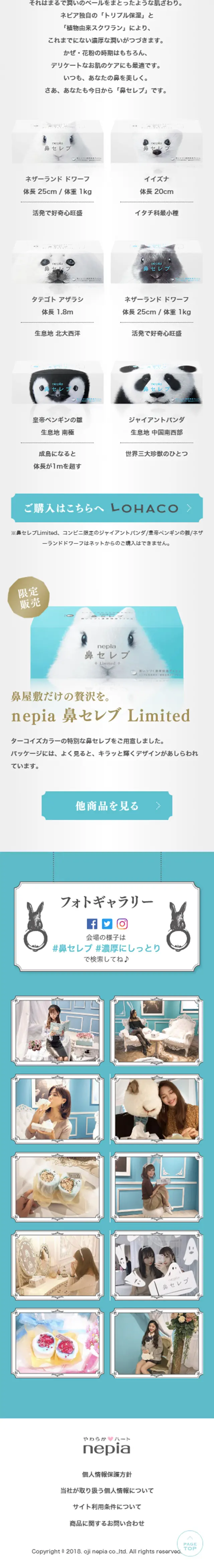 鼻屋敷のLPデザイン（サービス・保険・金融／グレー系／キレイ系）スマホ版