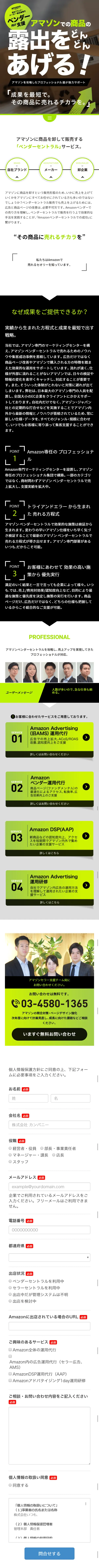 Amazon Vendor Central Support Service LP design (Internet service / Green tones / Trust and Safety) Mobile version