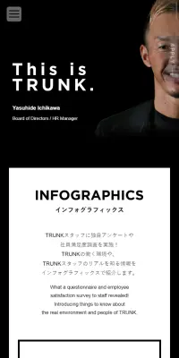 CAREERS LP design (Recruitment and Hiring / Black-colored / Cool style) Mobile version