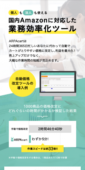 A business efficiency tool compatible with domestic Amazon, usable by both individuals and corporations.