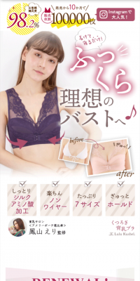 くつろぎ育乳ブラ