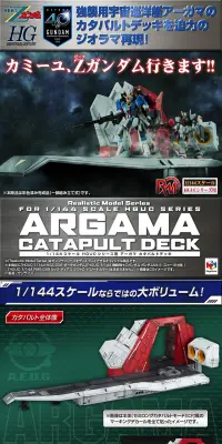 Realistic Model Series 機動戦士Zガンダム １/144 HGUC用 アーガマ カタパルトデッキのLPデザイン（玩具・ホビー・フィギュア／ブラック系／かっこいい系）PC版