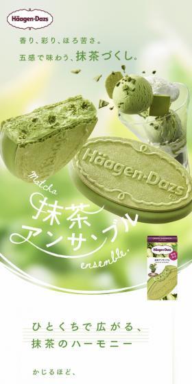 Aroma, color, and a hint of bitterness. An all-matcha experience for all five senses.