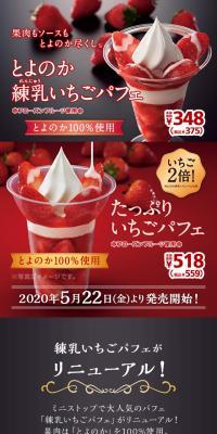 Renewed Strawberry Parfait with Condensed Milk