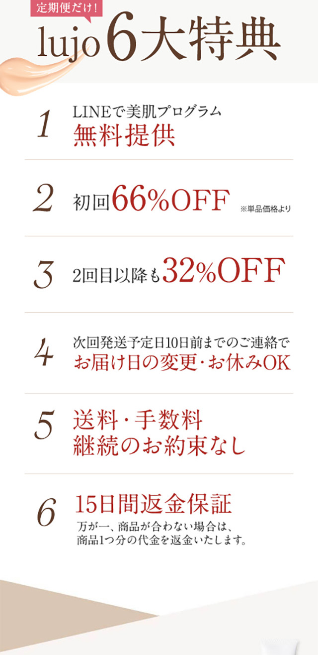 luxury LP design (Beauty, Skincare, Fragrance / White-based / Refined style) Mobile version