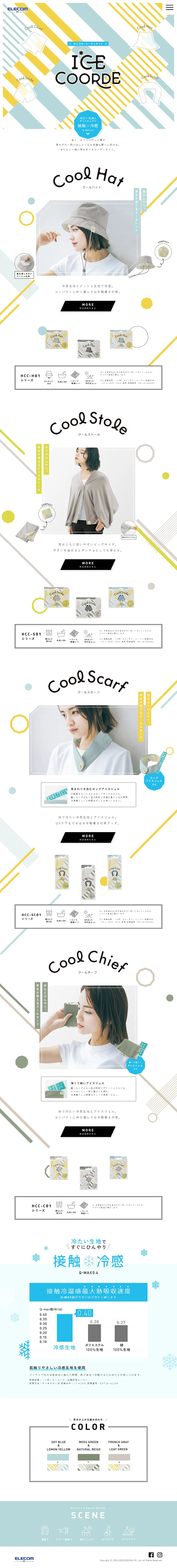 Ice Coordinate LP design (goods / White-based / Cute style) PC version
