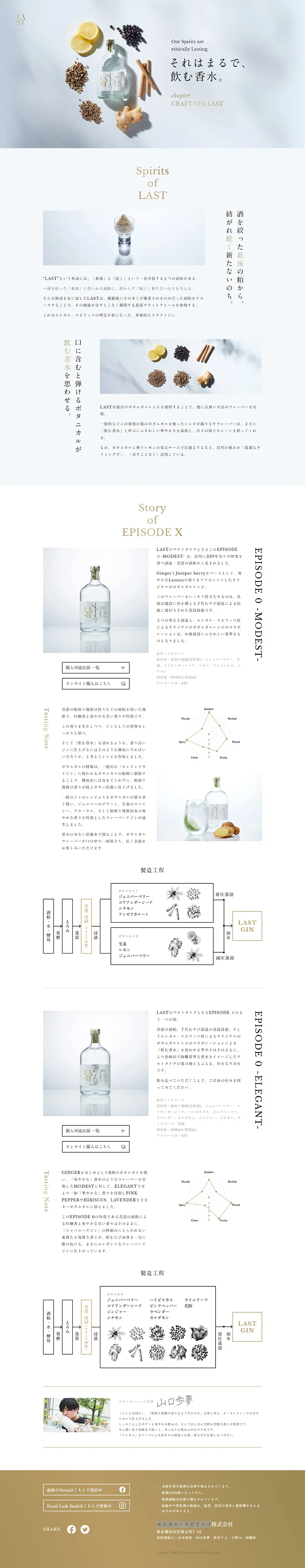 LAST LP design (Beverages and Alcohol / White-based / Simple) PC version