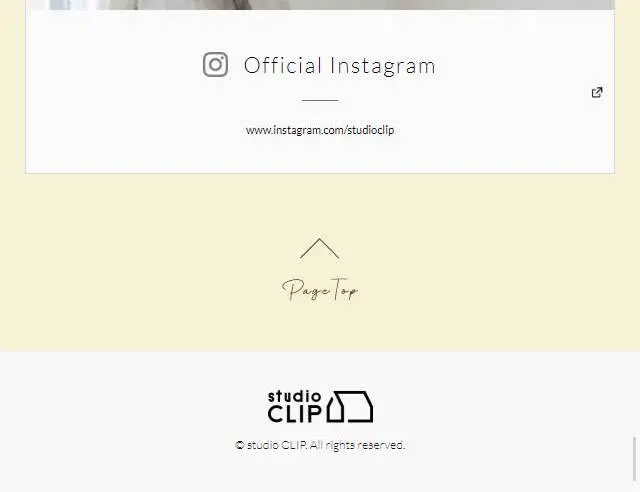 Local Clips LP design (fashion / yellow / Natural style) Mobile version