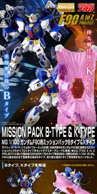 ＭＧ 1/100 ガンダムＦ９０用 ミッションパック Ｂタイプ＆ＫタイプのLPデザイン（玩具・ホビー・フィギュア／ブラウン系／かっこいい系）PC版