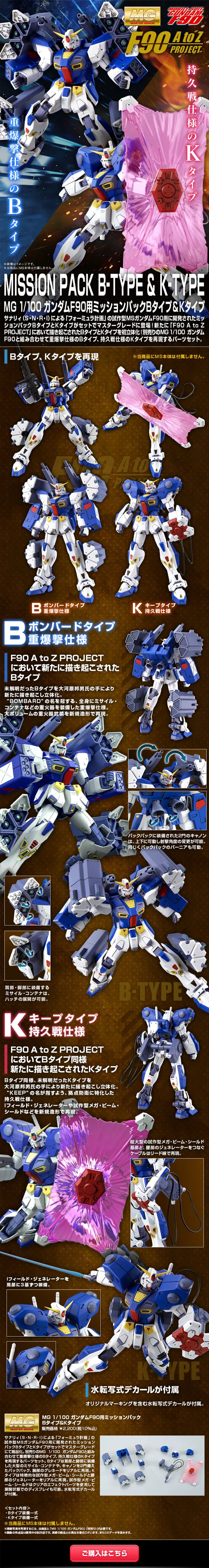 MG 1/100 Gundam F90 Mission Pack B Type & K Type LP design (Kids, Baby, Toys / Brown tones / Cool style) PC version