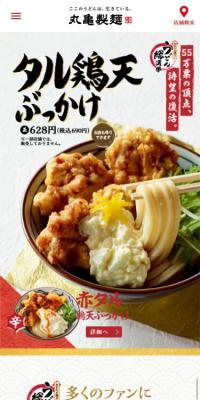 タル鶏天ぶっかけ