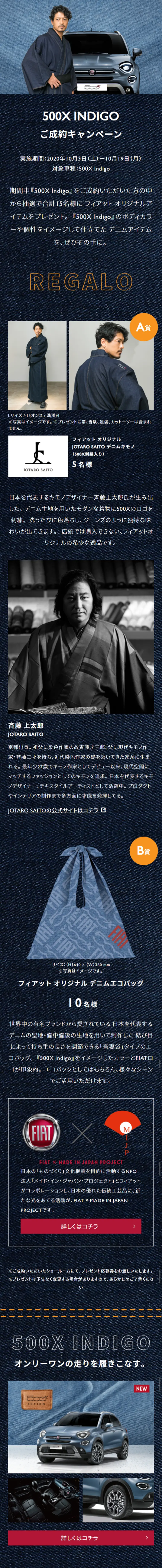 500XIndigo Purchase Campaign LP design (Services, Insurance, and Finance / Shades of blue / Cool style) Mobile version