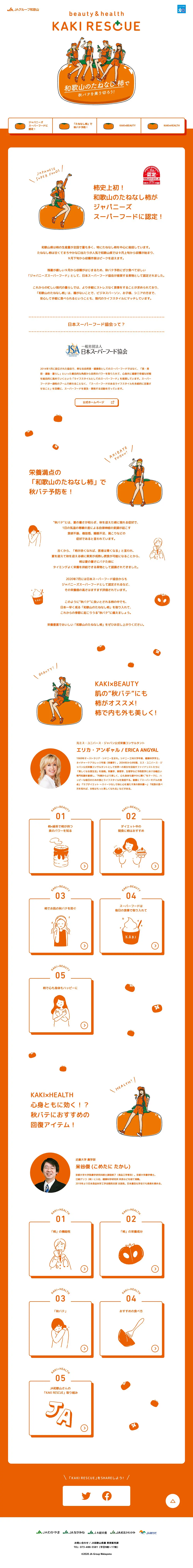 KAKIRESCUE! LP design (fruit-vegetable / Orange tones / Manga) PC version