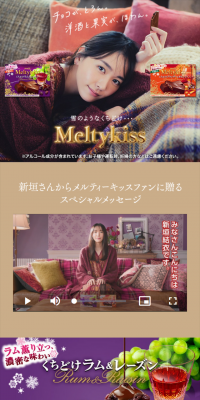Meltykiss Melt-in-your-mouth Rum & Raisin, Melt-in-your-mouth Brandy & Orange
