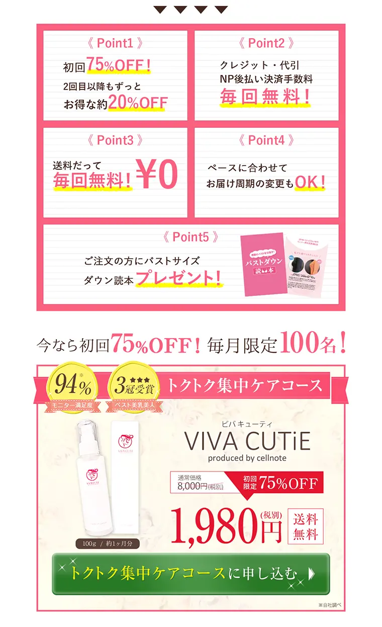 VIVACUTiE LP design (Beauty, Skincare, Fragrance / White-based / Refined style) PC version
