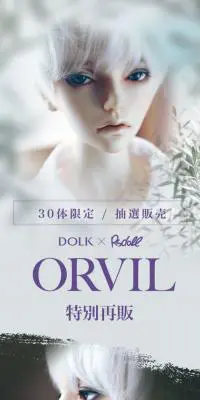 DOLK×RSDOLL 特別再販 ORVILのLPデザイン（玩具・ホビー・フィギュア／グレー系／シンプル系）スマホ版