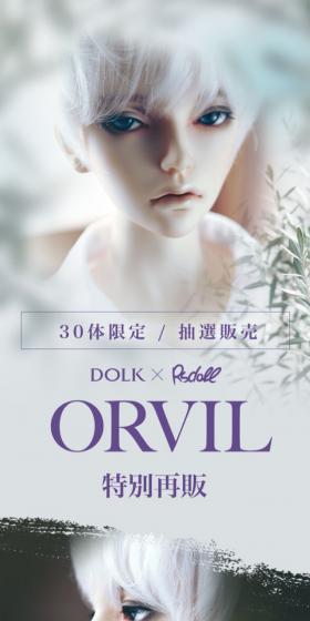 DOLK×RSDOLL 特別再販 ORVILのLPデザイン（玩具・ホビー・フィギュア／グレー系／シンプル系）スマホ版