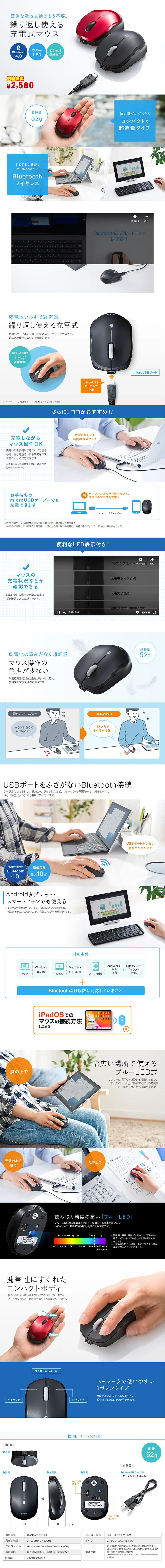 Blue LED Mouse 400-MA074BK LP design (pc / White-based / Trust and Safety) PC version