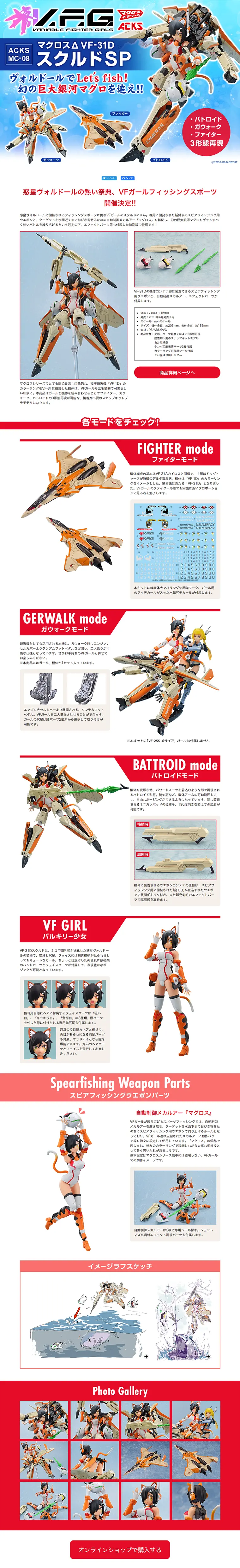V.F.G. マクロスΔ VF-31D スクルドSPのLPデザイン（サービス・保険・金融／ホワイト系／信頼・安心系）PC版