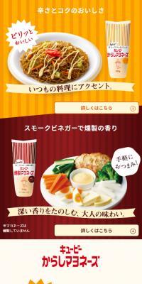 からしマヨネーズ・燻製マヨネーズ