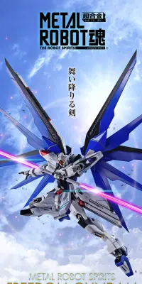 METAL ROBOT魂 ＜SIDE MS＞ フリーダムガンダムのLPデザイン（玩具・ホビー・フィギュア／ブルー系／かっこいい系）PC版