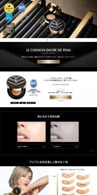 LECUSHIONENCREDEPEAU LP design (Cosmetics, makeup, and contact lenses / Black-colored) PC version