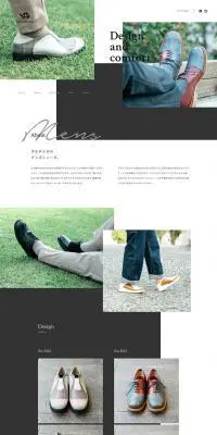 タルタルガのLPデザイン（サービス・保険・金融／グレー系／シンプル系）PC版